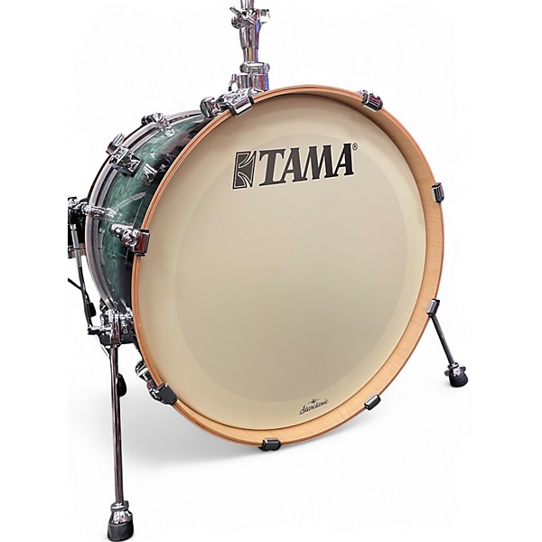 Used 2024 TAMA 3 Piece Starclassic Performer Blue Burst Drum Kit,Specials : American Fashion Style Bags On Sale