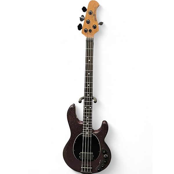 Used Ernie Ball Music Man DarkRay Dark Rainbow Electric Bass Guitar