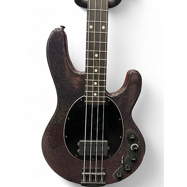 Used Ernie Ball Music Man DarkRay Dark Rainbow Electric Bass Guitar