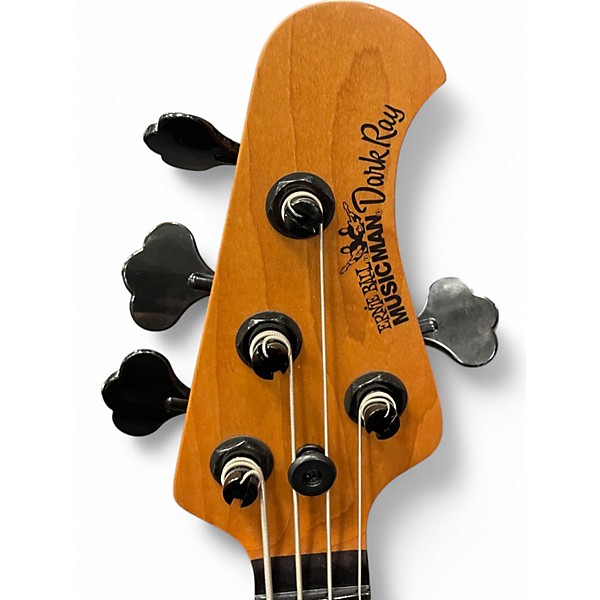 Used Ernie Ball Music Man DarkRay Dark Rainbow Electric Bass Guitar