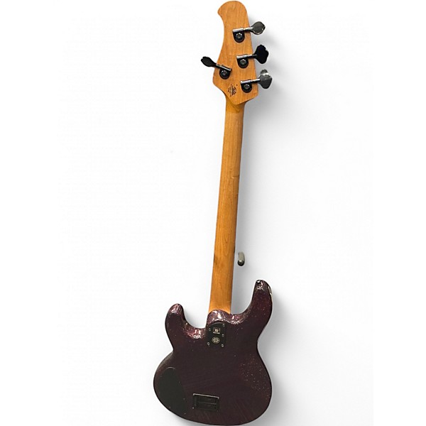 Used Ernie Ball Music Man DarkRay Dark Rainbow Electric Bass Guitar