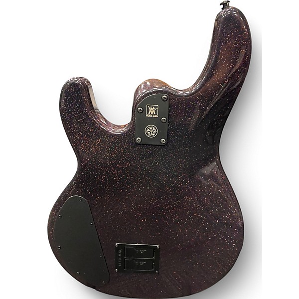 Used Ernie Ball Music Man DarkRay Dark Rainbow Electric Bass Guitar