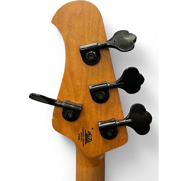 Used Ernie Ball Music Man DarkRay Dark Rainbow Electric Bass Guitar