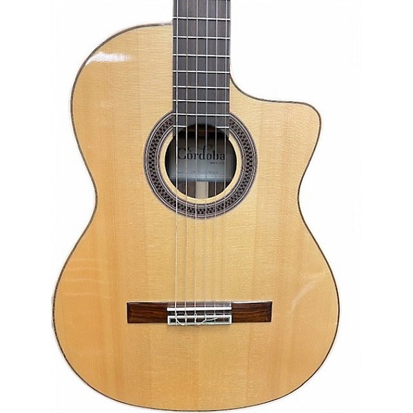 Used Cordoba GK Studio Negra Natural Classical Acoustic Guitar