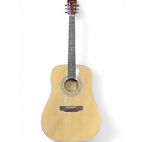 Used Zager ZAD20 Natural Acoustic Guitar