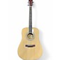 Used Zager ZAD20 Natural Acoustic Guitar