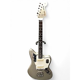 Used 2023 Fender JAGUAR TRADITIONAL II Inca Silver Solid Body Electric Guitar