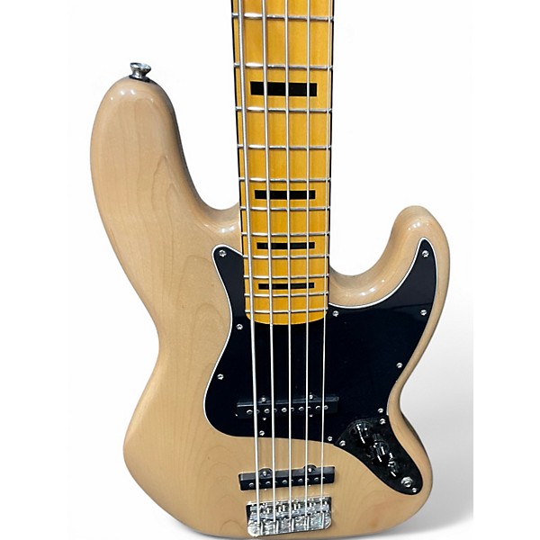 Used Squier CLASSIC VIBE 70S V Natural Electric Bass Guitar