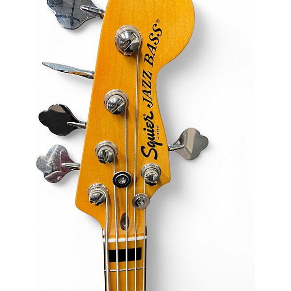 Used Squier CLASSIC VIBE 70S V Natural Electric Bass Guitar