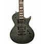 Used 2015 Esp Ltd Eclipse 40th Anniversary See Thru Black Satin Solid Body Electric Guitar