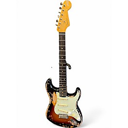 Used Fender Mike McCready Stratocaster 3-Color Sunburst Solid Body Electric Guitar