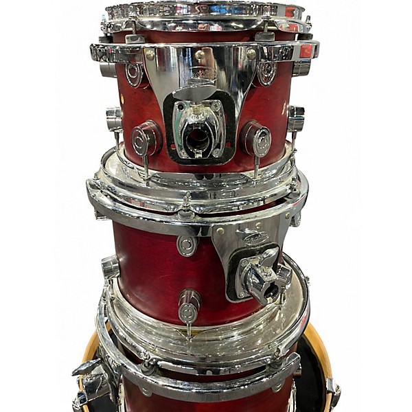 Used PDP by DW 4 Piece F-series Red Drum Kit