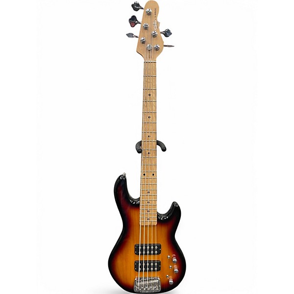 Used G&L Tribute L2500 5 String Tobacco Sunburst Electric Bass Guitar