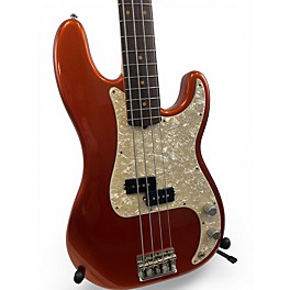 Used Fender mod shop 1953 precision Orange Electric Bass Guitar