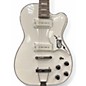 Used Airline Tenor Tuxedo White Solid Body Electric Guitar