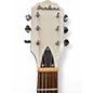 Used Airline Tenor Tuxedo White Solid Body Electric Guitar