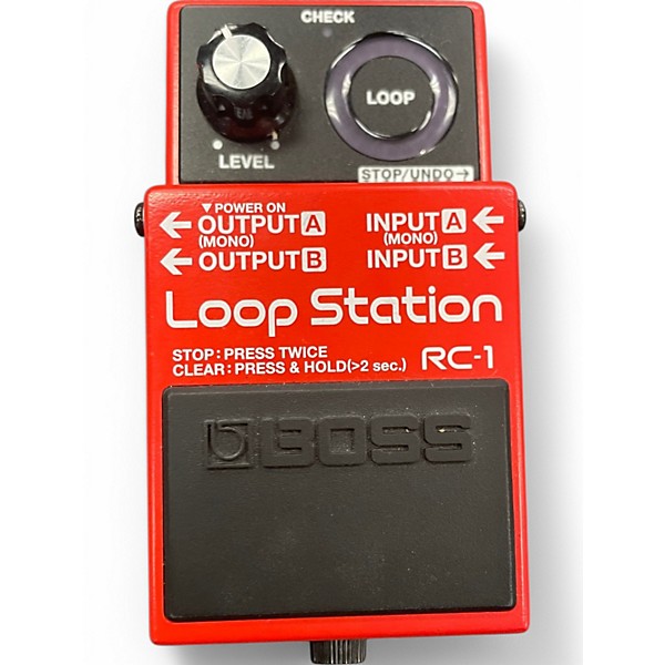 Used BOSS RC1 Loop Station Pedal