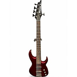 Used Ibanez EXB445 Candy Apple Red Electric Bass Guitar