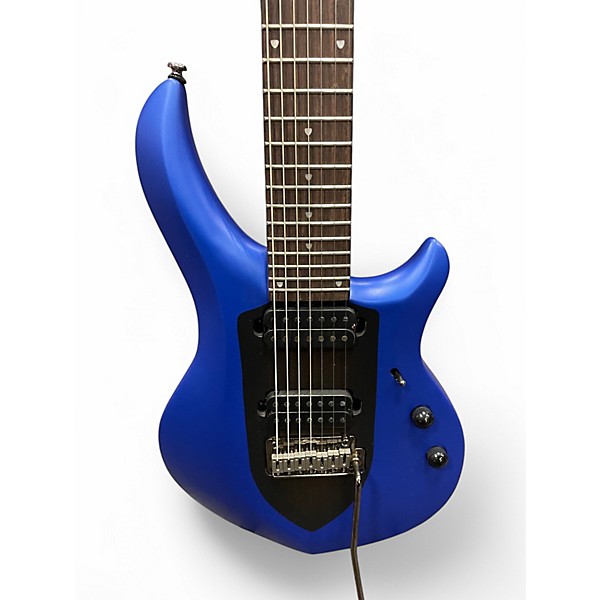Used Sterling JOHN PETRUCCI MAJESTY 7 STRING Siberian Sapphire Solid Body Electric Guitar