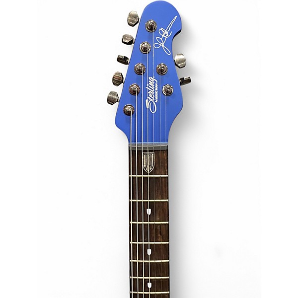 Used Sterling JOHN PETRUCCI MAJESTY 7 STRING Siberian Sapphire Solid Body Electric Guitar