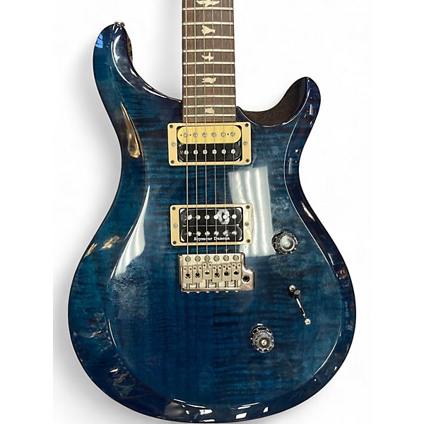 Used PRS Custom 24 Blue Solid Body Electric Guitar,Specials : American Fashion Style Bags On Sale