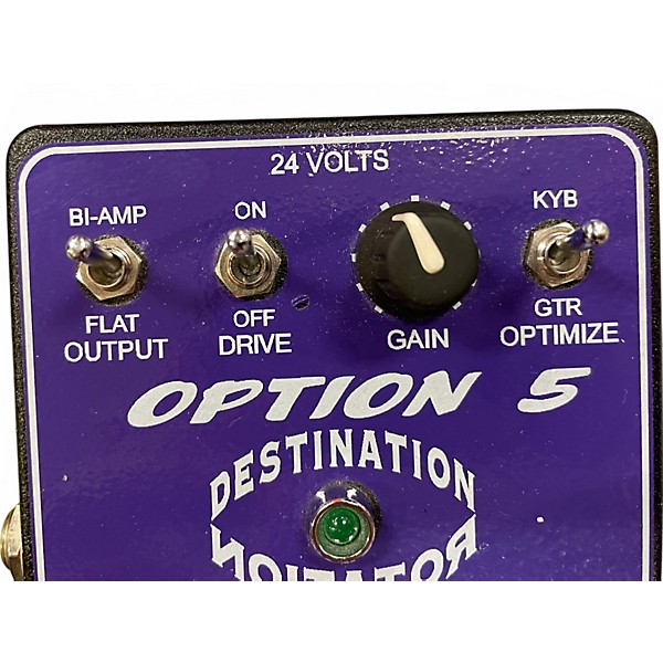 Used Option 5 Destination Rotation Effect Pedal