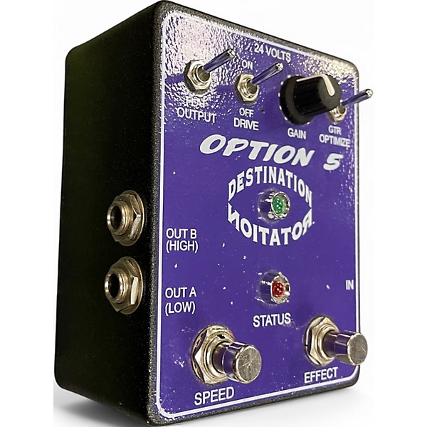 Used Option 5 Destination Rotation Effect Pedal