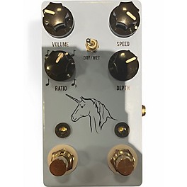 Used JHS Pedals Unicorn Uni-Vibe Photocell Modulator with Tap Tempo Effect Pedal