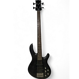 Used Laguna TB70 Trans Black Electric Bass Guitar