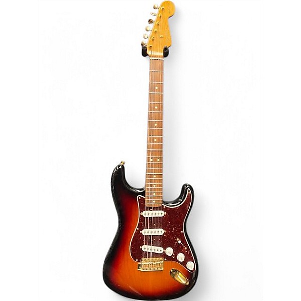 Used Fender Artist Series Stevie Ray Vaughan Stratocaster 3 Color Sunburst Solid Body Electric Guitar,Specials : American Fashion Style Bags On Sale