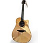 Used Lag Guitars HYVIBE Natural Acoustic Electric Guitar thumbnail