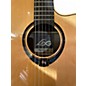 Used Lag Guitars HYVIBE Natural Acoustic Electric Guitar