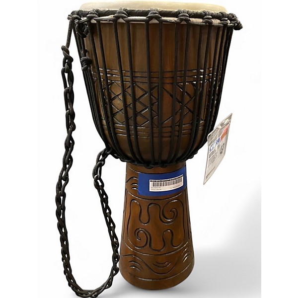 Used MEINL Artifact Series Hand Carved Djembe  Djembe