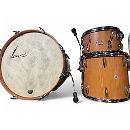 Used SONOR 3 Piece VINTAGE Natural Drum Kit