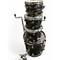 Used DW 4 Piece Collector's Series Black Oyster Drum Kit thumbnail