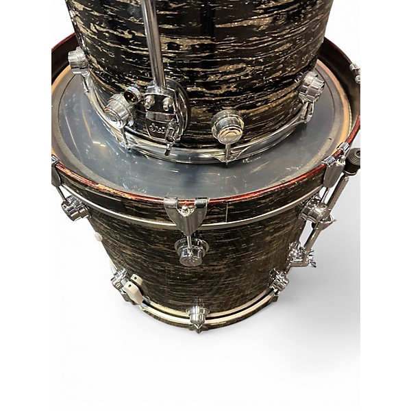 Used DW 4 Piece Collector's Series Black Oyster Drum Kit