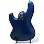 Used 2021 Fender American Ultra Jazz Bass Blue Electric Bass Guitar