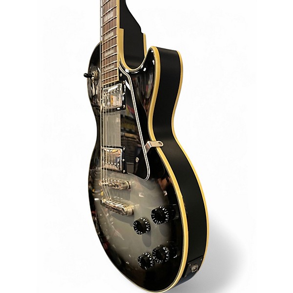 Used Epiphone Les Paul Custom Pro Silverburst Solid Body Electric Guitar