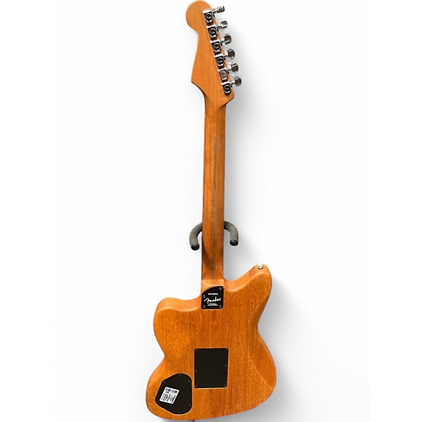 Used Fender Acoustasonic Jazzmaster Natural Acoustic Electric Guitar