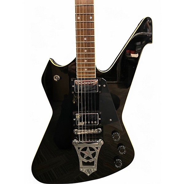 Used Washburn Paul Stanley Signature PS12 Black Solid Body Electric Guitar