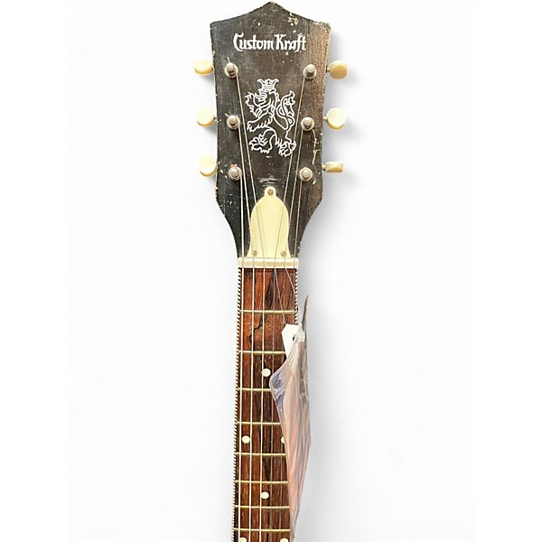 Vintage 1960s Kay CUSTOM KRAF MIDNIGHT SPECIAL SPARKLE BLACK Hollow Body Electric Guitar