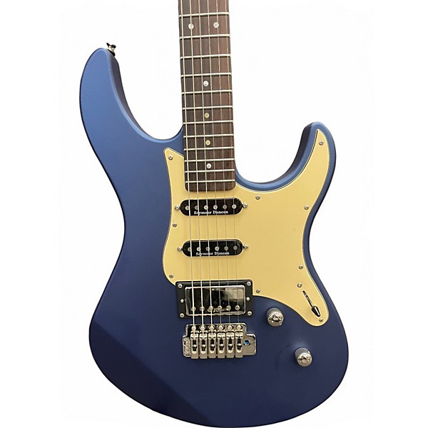 Used Yamaha PAC612 Blue Solid Body Electric Guitar