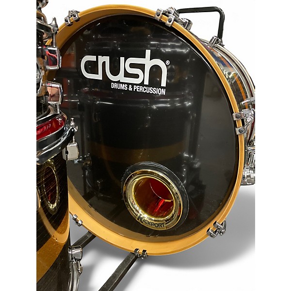 Used 2024 CRUSH 4 Piece SUBLIME ST GOLD RUSH Drum Kit