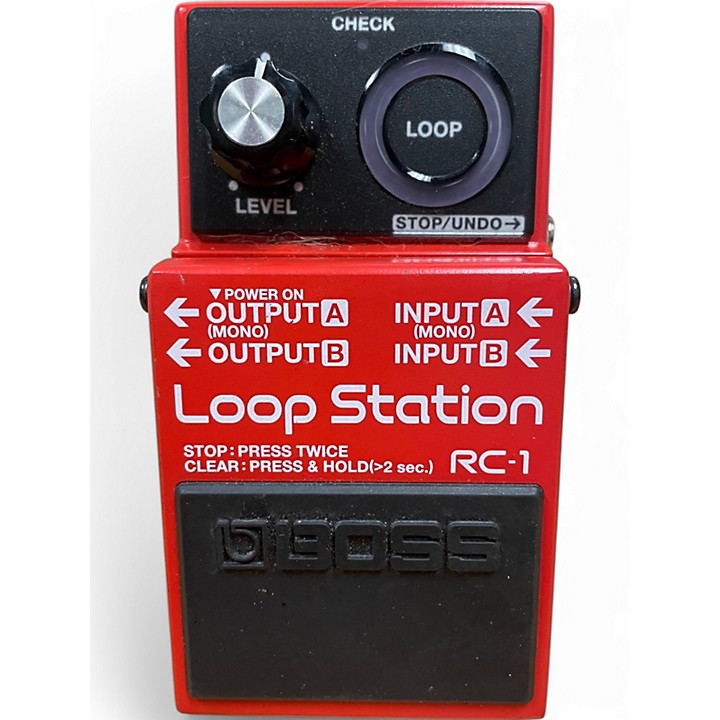 Used BOSS Used BOSS RC1 Loop Station Pedal | Guitar Center