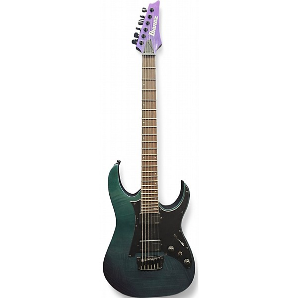 Used Ibanez RG631ALF Blue Chameleon Solid Body Electric Guitar