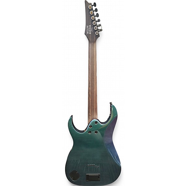 Used Ibanez RG631ALF Blue Chameleon Solid Body Electric Guitar