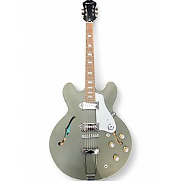 Used Epiphone Casino Olive Drab Hollow Body Electric Guitar