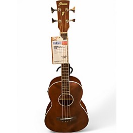 Used Ibanez PNB14E Natural Acoustic Bass Guitar