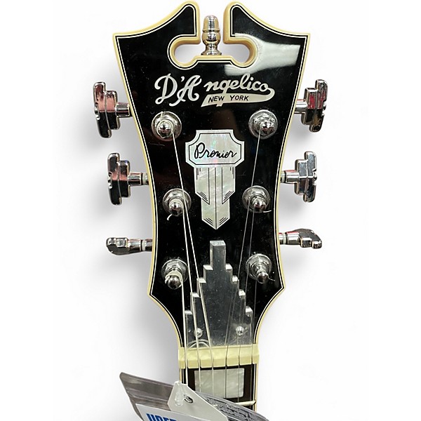 Used D'Angelico PREMIER BEDFORD Black Solid Body Electric Guitar