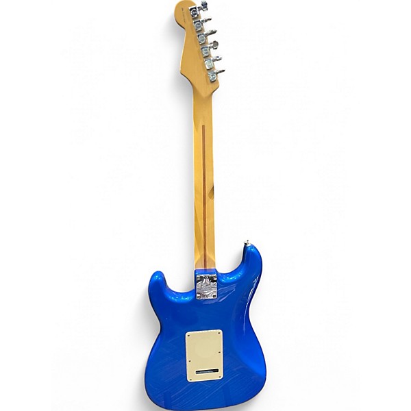 Used 2003 Fender American Standard Stratocaster Blue Solid Body Electric Guitar